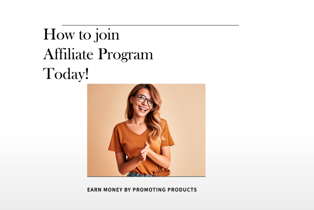 how to join affiliate program